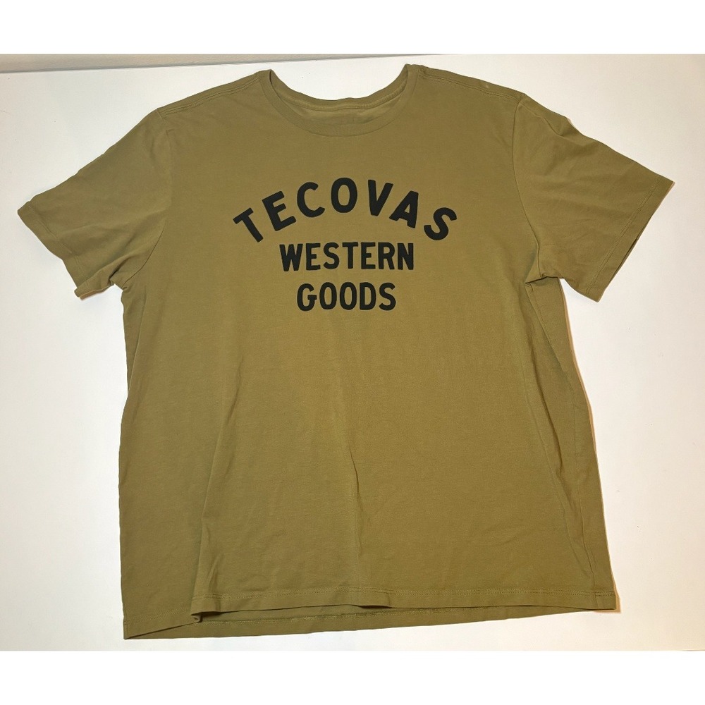 Tecovas Western Goods T-Shirt | Green | XL